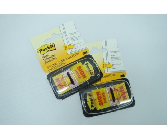 3M TAPE FLAG 680-9 SIGN HERE